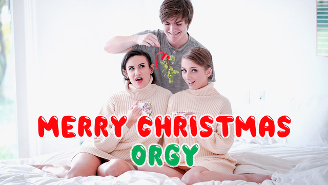 Mom and XXX sister enjoying the same cock in a threesome