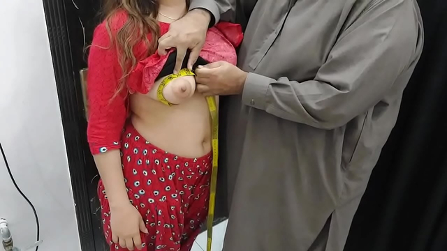 Perv Tailor Fucks Busty Village Pakistani Wife for Stitching Salwar