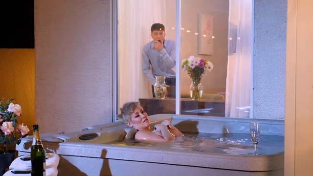 Mom Catches Son Peeping and Fucks His Brains Out in Hot Tub - XXX Video