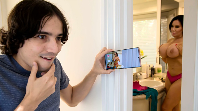 Mom Gives Son the Time of His Life After She Catches him Peeping!