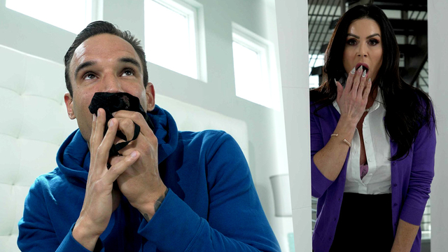 Kendra's MILF XXX Revenge on her Stepson's Panty Fetish