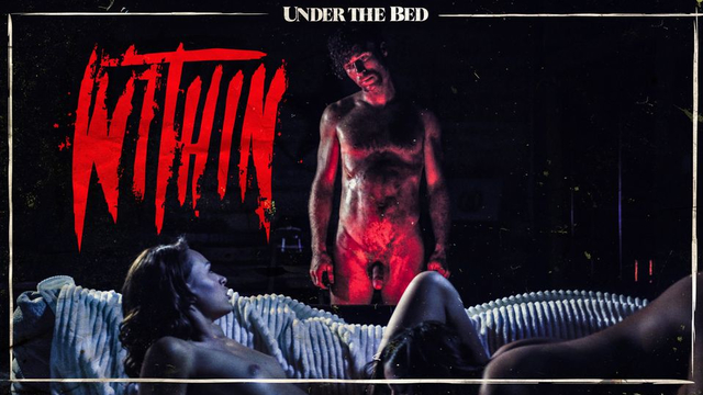 Vegan vampire and female congener play XXX games in the bedroom