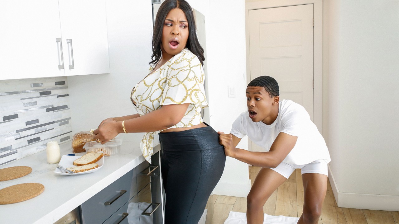 Black woman Aryana Adin helps excited stepson satisfy his XXX needs |  DaChicky.com