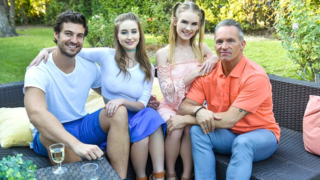 Group fuck is the best XXX occupation that bored teens can find