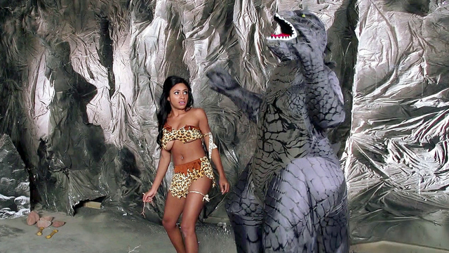 Beautiful Ebony actress Anya Ivy counts on hefty XXX talents